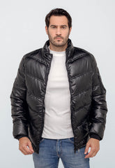 Jaqueta Dom Henrico Puff Zipper Manga - Live
