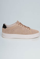 Tenis Calvin Klein Camurça Caqui Claro