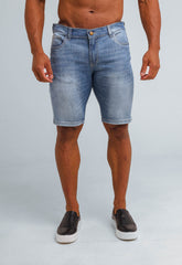 Bermuda Jeans Masculina Taco Denim Claro