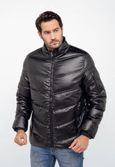 Jaqueta Dom Henrico Puff Zipper Manga