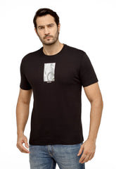 Camiseta Calvin Klein Lines Suedine