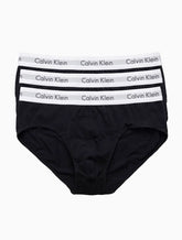 Kit Calvin Klein 3 Cuecas Brief Preto
