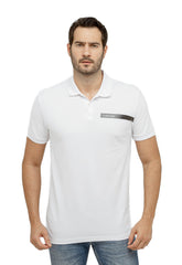 Polo Masculina Calvin Klein Slim Logo Peito