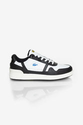 Tênis Lacoste T-clip Couro Branco C/ Preto
