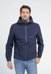 Jaqueta Tommy Hilfiger Tech Hooded Marinho
