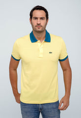 Polo Masculina Regular Fit Lacoste Amarelo