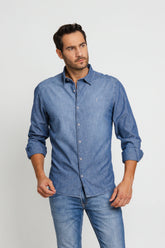 Camisa Zip Off Ml Jeans 00305