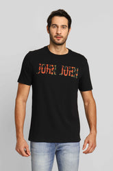 Camiseta John John New Flowery Preto