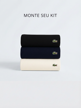 Kit 3 Camisetas Pima Lacoste