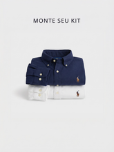 Kit 2 Camisas RL Custom Fit