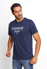 Camiseta Tommy Hilfiger Jeans Logo Central - Sale