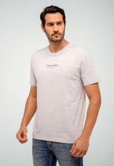 Camiseta Calvin Klein Flame Mescla Ck Ny
