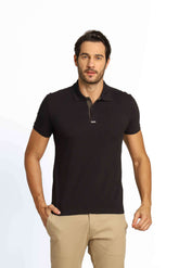 Polo Masculina Slim Fit Calvin Klein Termocolante Preto