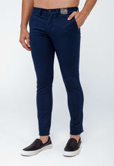 Calça Kanzo Skinny Azul Escuro Impermeável 120