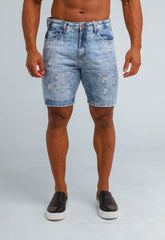 Bermuda Jeans Masculina Rock & Soda - Henri Store