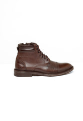 Bota Dom Henrico Couro Café INV20 - Henri Store