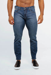 Calça Jeans Calvin Klein Slim Five Pockets. - Henri Store