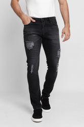 Calça Jeans Masculina Dom Henrico Slim Destroyed - Henri Store