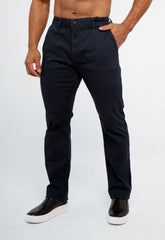 Calça John John Sarja Slim Panama Marinho - Henri Store