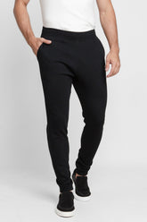 Calça Le Coq Sportif Moletom Ess Bap Pant Regular Preta - Henri Store