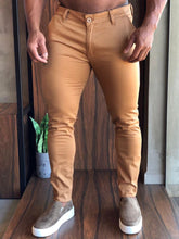 Calça Zip Off Skinny Alfaiataria 178 Caramelo - LIVE - Henri Store