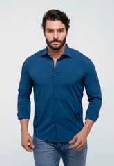 Camisa Dom Henrico ml Fibra Bambu - Henri Store