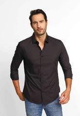 Camisa Dom Henrico ml Slim Fit Milão - Henri Store