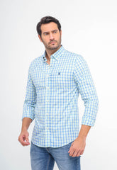 Camisa RL Custom Fit Xadrez ML - Henri Store