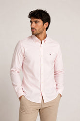Camisa Tommy Hilfiger ML Rosa - Henri Store
