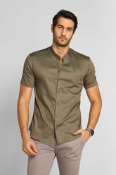 Camisa Zip Off Mc Gola Padre Verde Militar Ref:35753 - Live - Henri Store