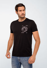 Camiseta Armani Exchange Logo Peito Circular - Henri Store