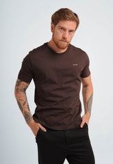 Camiseta Calvin Klein Flamê Logo Peito - LIVE - Henri Store