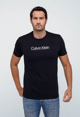 Camiseta Calvin Klein Logo Central - LIVE - Henri Store
