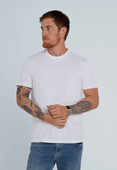 Camiseta Calvin Klein Manga Curta Branco Basica - Henri Store