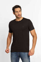 Camiseta Diesel Slim Logo Peito Preto - Sale - Henri Store