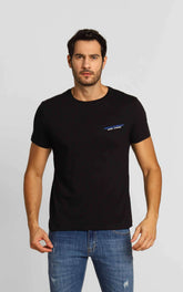 Camiseta Diesel Slim Logo Peito Preto - Sale - Henri Store