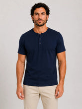 Camiseta Dom Henrico Henley Pima - Henri Store