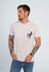 Camiseta John John Gloom Slim Fit Cinza Claro - Henri Store