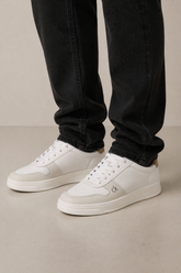 Tênis Calvin Klein Side CK de Couro
