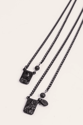 Escapulario Sergio K All Black - Henri Store