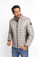 Jaqueta Calvin Klein Matelassê Logo Lateral - Henri Store