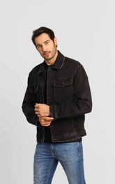 Jaqueta Jeans Ellus Intense Black Preto - Henri Store