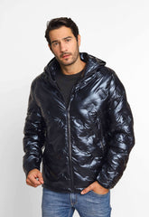 Jaqueta Venum Nylon Puffer Ziper Marinho VNM228024 - Henri Store