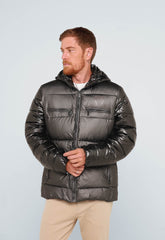 Jaqueta Venum Nylon Puffer Ziper Peito Cinza Vnm228026 - Live - Henri Store