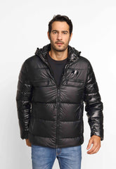 Jaqueta Venum Nylon Puffer Ziper Peito Preta VNM228026 - Henri Store