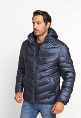 Jaqueta Victory Eagle Nylon Marinho VTN226005 - Henri Store