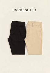Kit 2 Calças Sarja Scavo - Henri Store