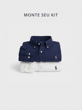 Kit 2 Camisas RL Manga Curta Custom Fit - Henri Store