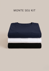 Kit 3 Camisetas Básicas Scavo - Henri Store