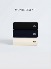 Kit 3 Camisetas Pima Lacoste - Henri Store